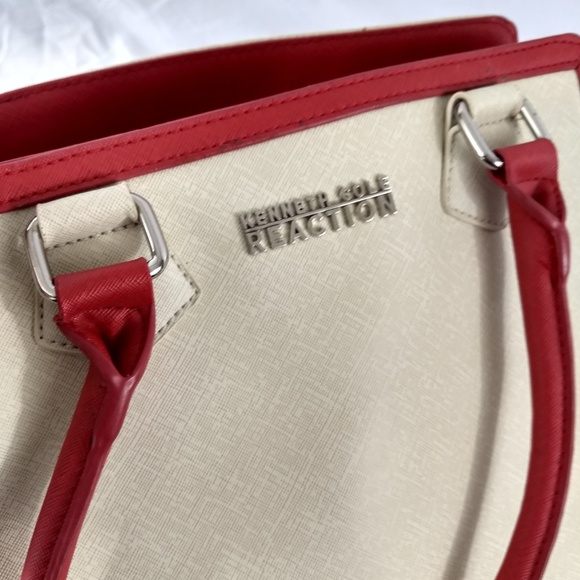 VTG KENNETH COLE REACTION COLOR BLOCK BAG PURSE - Picture 6 of 8